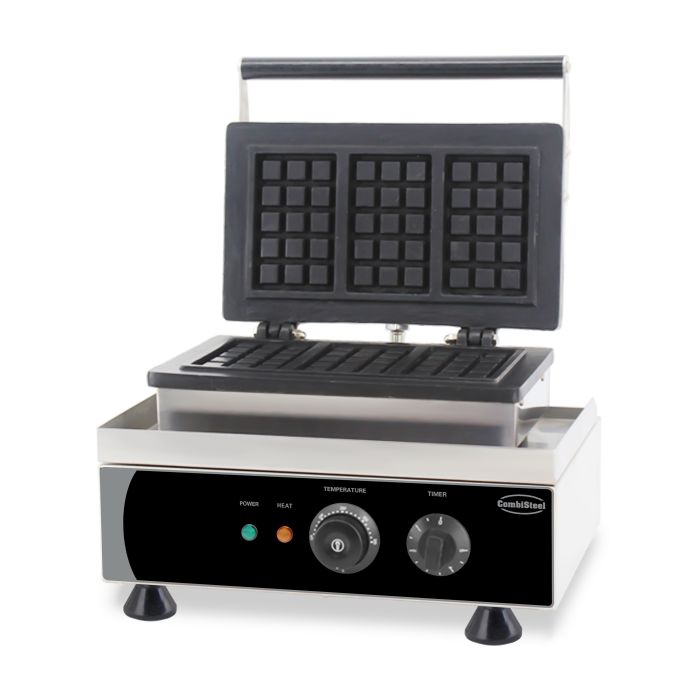 Belgische Waffeleisen - 3 Stück - 1,75 kW - 380x350x465 mm