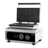 Belgische Waffeleisen - 10 Stück - 1,75 kW - 380x350x465 mm