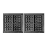 Belgische Waffeleisen - Rotierend - 4 Stück - 1,2 kW - 605x280x250 mm