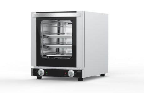 Elek. Konvektionsofen 4X1/2GN - 415x605x501 mm - 2.1 kW - Gastro-Bedarf24 GmbH