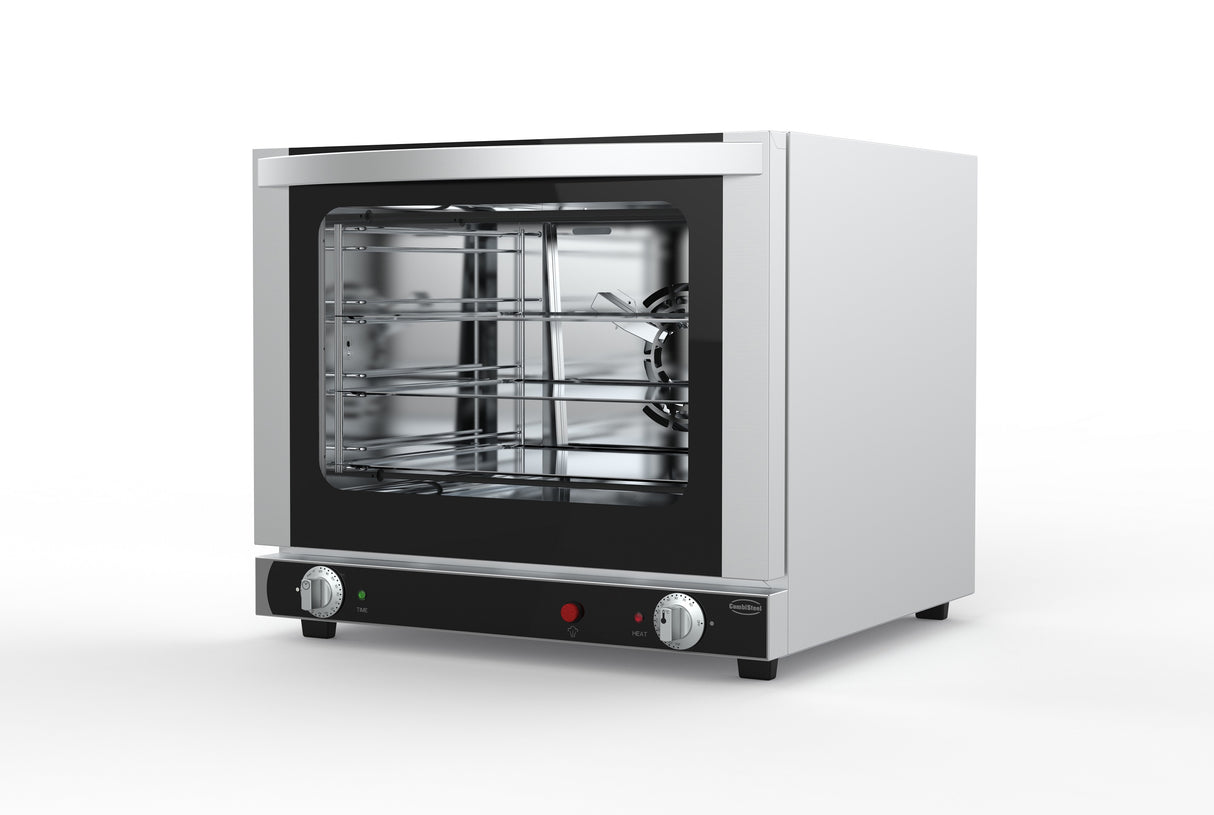 Elek. Konvektionsofen Beschwadung 4X 430X325MM - 575x605x501 mm - 2.9 kW - Gastro-Bedarf24 GmbH