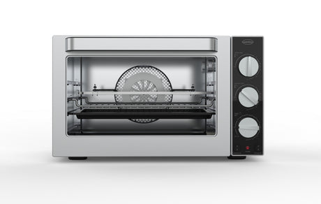 Elek. Konvektionsofen Mit Drehspießfunktion - 598x521x360 mm - 2.7 kW - Gastro-Bedarf24 GmbH