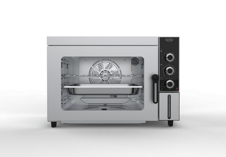 Elek. Konvektions-/ Dampfbackofen 3X2/3GN - 551x555x379 mm - 2.5 kW - Gastro-Bedarf24 GmbH