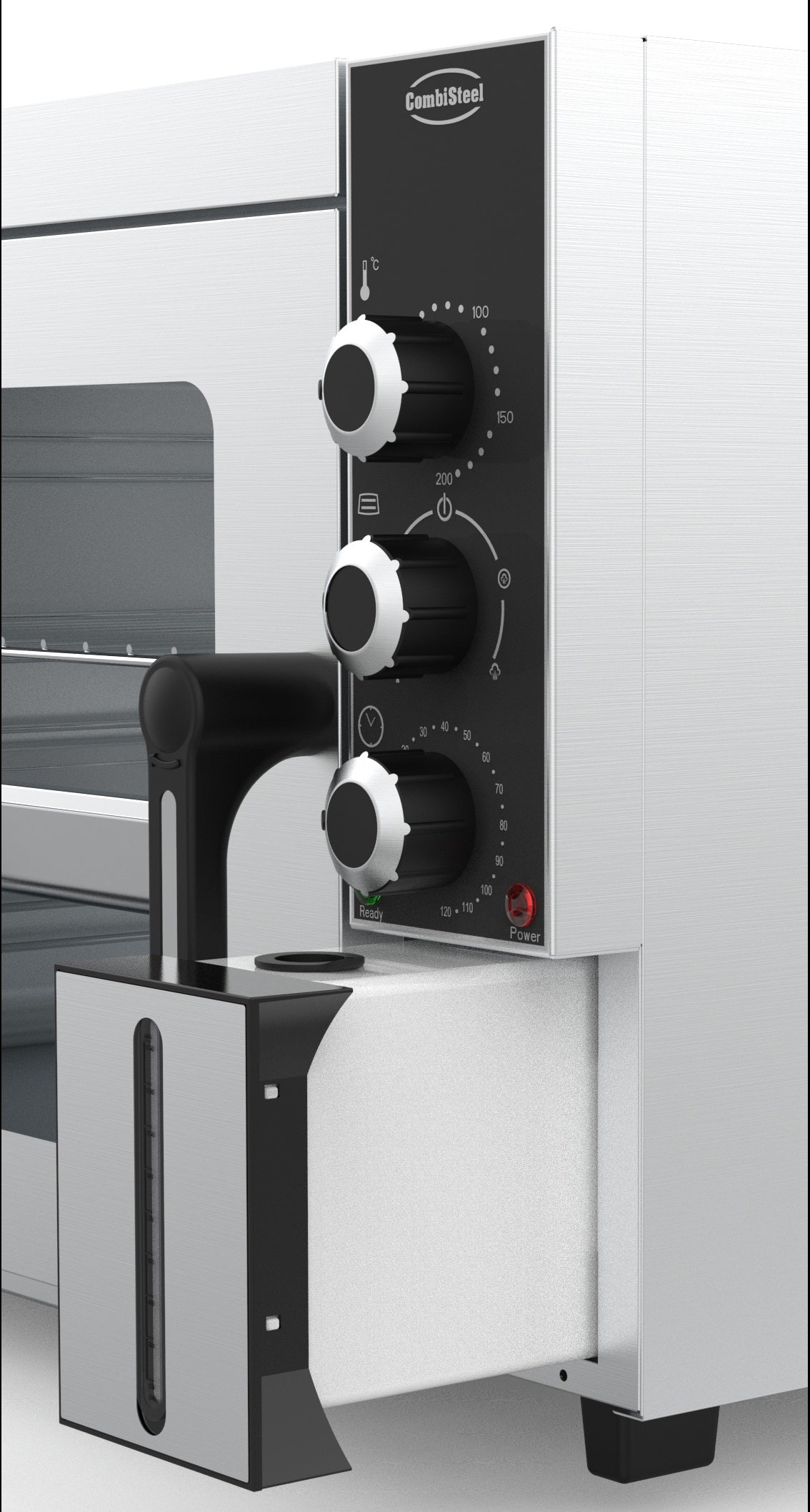 Elek. Konvektions-/ Dampfbackofen 3X2/3GN - 551x555x379 mm - 2.5 kW - Gastro-Bedarf24 GmbH