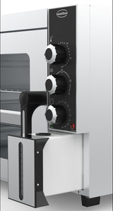 Elek. Konvektions-/ Dampfbackofen 3X2/3GN - 551x555x379 mm - 2.5 kW - Gastro-Bedarf24 GmbH