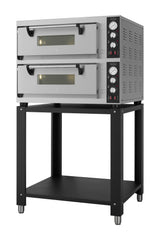 Elek. Pizzaöfen Doppelt 2 X 4 - 810x880x720 mm - 8.4 kW - Gastro-Bedarf24 GmbH