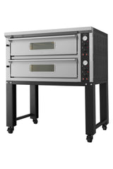 Elek. Pizzaöfen Doppelt 2 X 6 - 1370x880x765 mm - 13.2 kW - Gastro-Bedarf24 GmbH