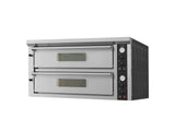 Elek. Pizzaöfen Doppelt 2 X 6 - 1370x880x765 mm - 13.2 kW - Gastro-Bedarf24 GmbH