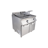 VIRTUS Elektro-Fritteuse - 2x 10 Liter - 18 kW - 800x730x870 mm