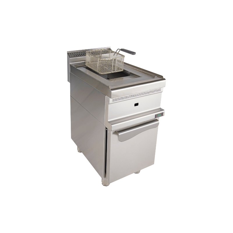 Gas-Fritteuse - 400x700x850 cm  - 8kW - 12 Liter