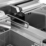 Elektrische Fritteuse 2x12L – 2x9kW (Hohe Leistung)