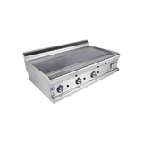 Gas-Grillplatte - Glatt - 1200x700x850 mm - 24 kW