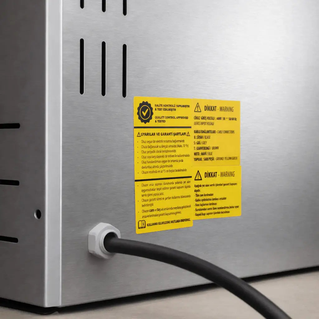 Electric Pizza Oven - 6 + 6 x 30 cm