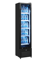 Eintüriger Display-Kühlschrank - Schlankes Modell 164L - UNS220M
