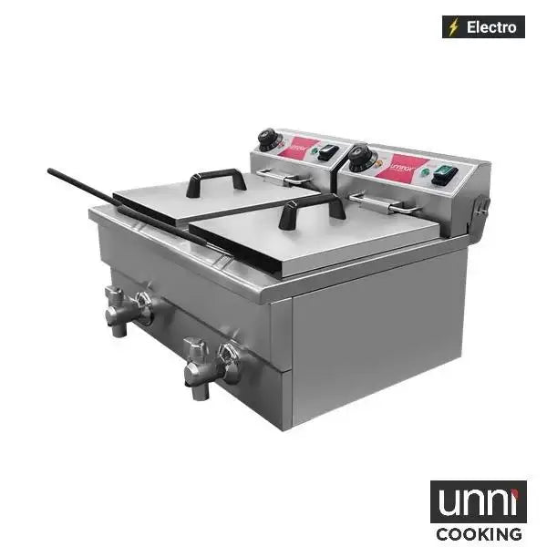 Electric Deep Fryer - 2x8 Liter Budget