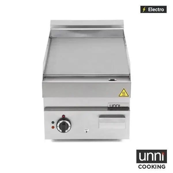 Electric Grill Plate - Smooth - 400x650x320 mm - 4.5 kW