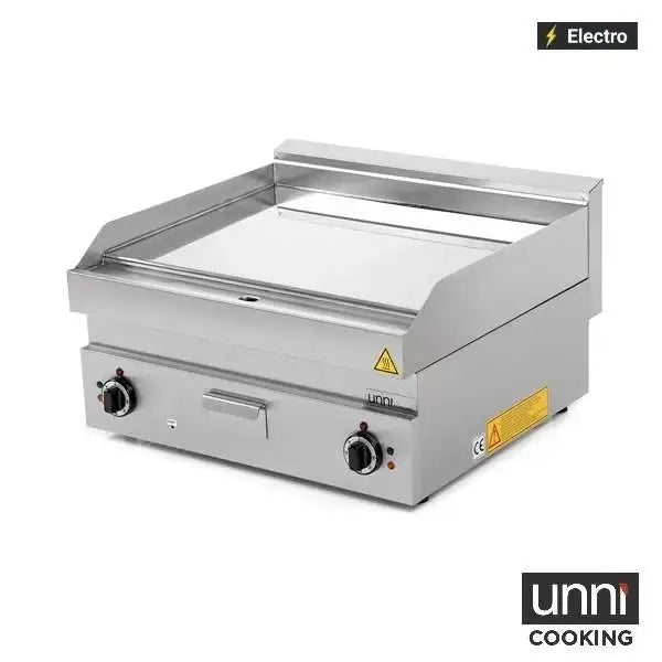 Electric Griddle - Chrome - 700x650x320 mm - 9 kW
