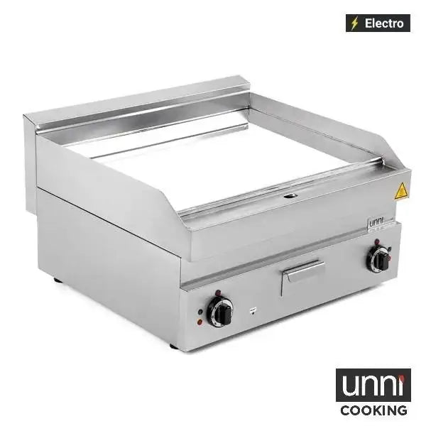 Electric Griddle - Chrome - 700x650x320 mm - 9 kW