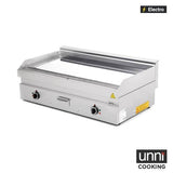 Elektro-Grillplatte 650 - Chrom - 13,5 kW