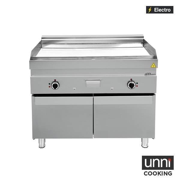 Elektro-Grillplatte 650 - Chrom - 13,5 kW