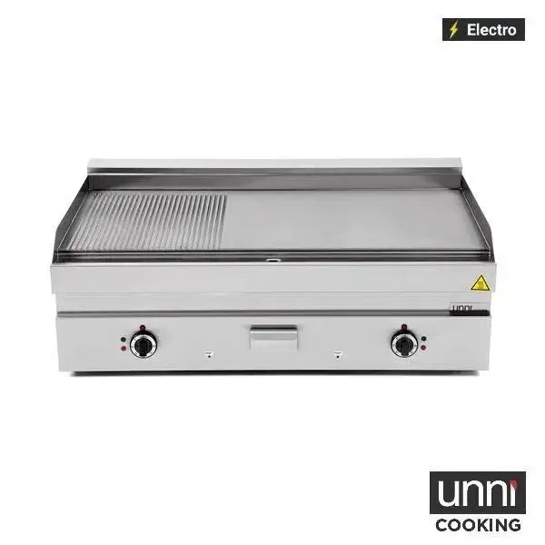 Electric Grill Plate - Ribbed 1/3 – 1100x650x320 mm - 13.5 kW