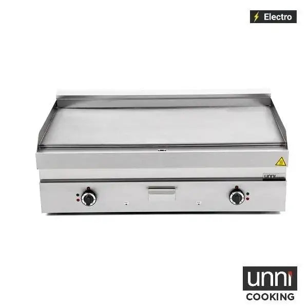 Electric Grill Plate - Smooth - 1100x650x320 mm - 13.5 kW