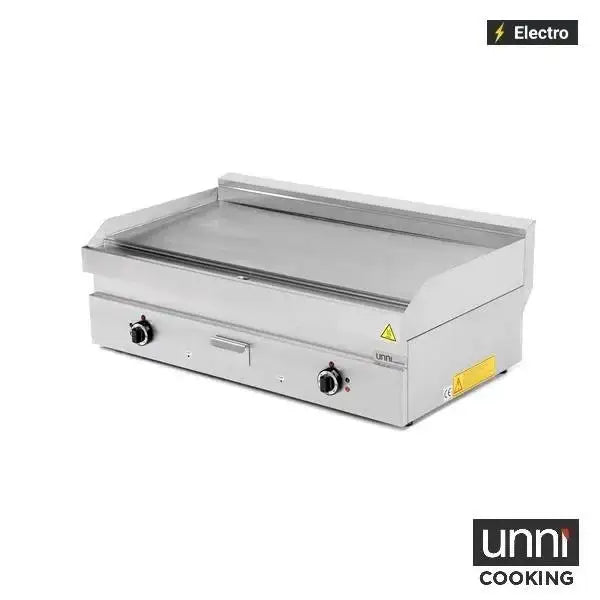 Electric Grill Plate - Smooth - 1100x650x320 mm - 13.5 kW