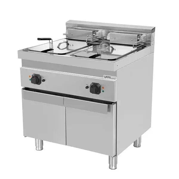 Elektrikli fritöz 2x16L – 2×14.2kW ​​​​(yüksek güç)