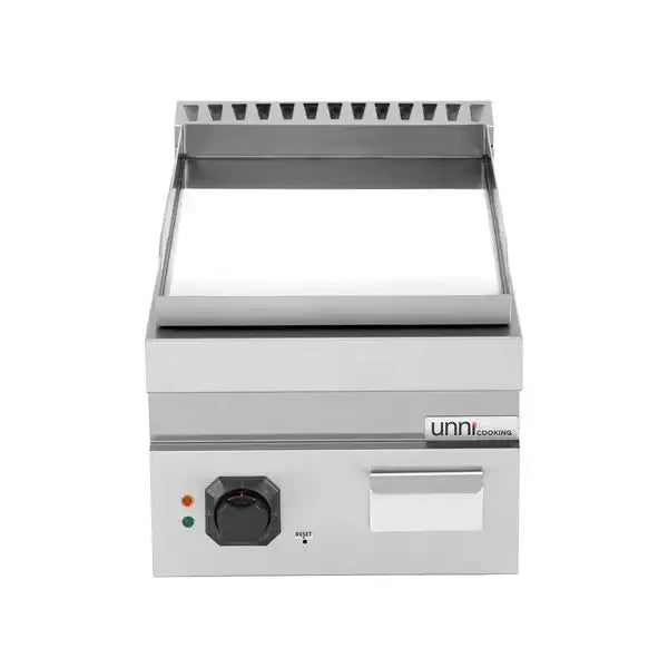Electric griddle - 400x700x350 mm – chrome