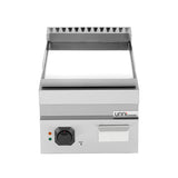 Elektrische Grillplatte - 400x700x350 mm – Chrom