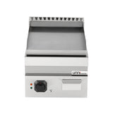 Elektrische Grillplatte - 400x700x350 mm – Glatt - 4,5 kW