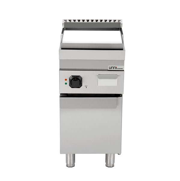 Elektrische Grillplatte - 400x700x350 mm – Chrom