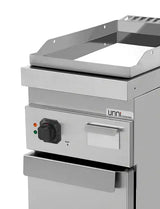 Elektrische Grillplatte - 400x700x850/900 mm - Chrome - 4,5 kW