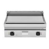 Elektrische Grillplatte - 800x700x350 mm – Chrom - 9 kW