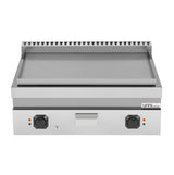 Elektrische Grillplatte - 800x700x350 mm – Glatt - 9 kW