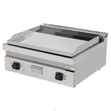 Elektrische Grillplatte - 800x700x350 mm – Chrom - 9 kW