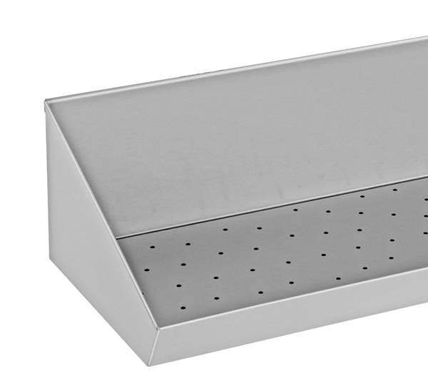 Edelstahl Pommes-Behälter 140x30xH20cm