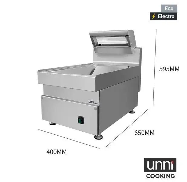 Tigan për skuqje - 1/1 GN ECO - 400x650x595 mm - 0.75 kW 