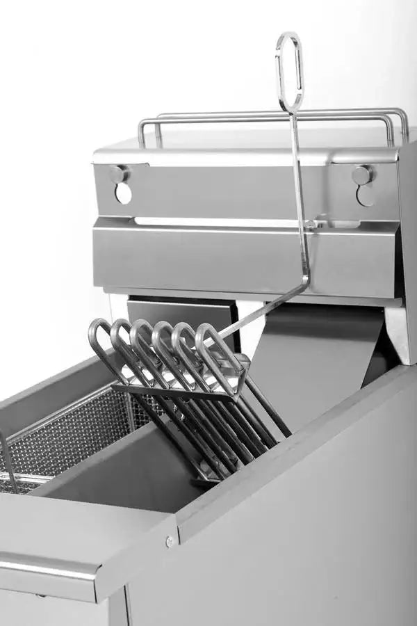 Electric Deep Fryer 2x12L Premium - 420x832x850 mm - 18 kW