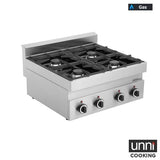 Gasherd - 700x650x320 mm - 26 kW