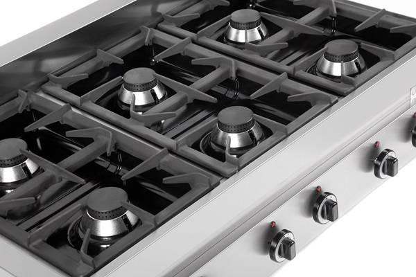 Gas Stove - 1100x650x320 mm - 39 kW