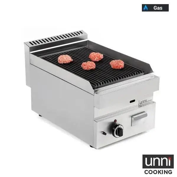 Gas Lava Stone Grill - 400x650x320 mm - 5.5 kW