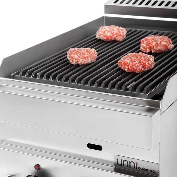 Gas Lava Stone Grill - 400x650x320 mm - 5.5 kW