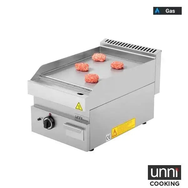 Gas Grill Plate – Smooth – 400x650x320 mm - 5.7 kW