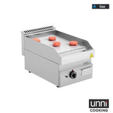 Gasgrillplatte – Glatt – 400x650x320 mm - 5,7 kW