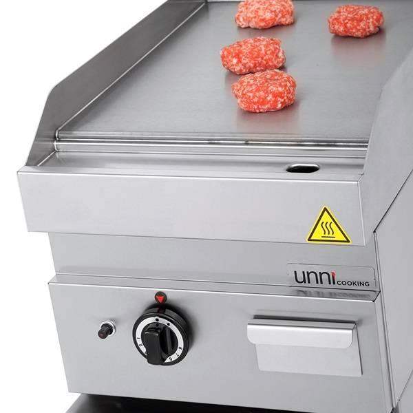 Gas Grill Plate – Smooth – 400x650x320 mm - 5.7 kW