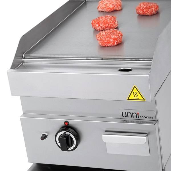 Gasgrillplatte – Glatt – 400x650x320 mm - 5,7 kW