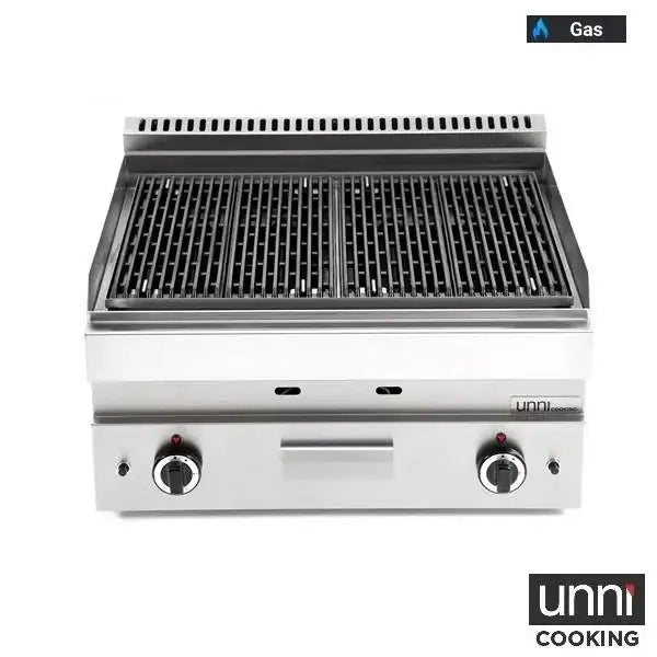 Gas Lava Stone Grill - 700x650x320 mm - 11 kW