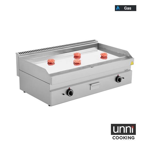 Gasgrillplatte – CHROM - 1100x650x320/880 mm - 12 kW