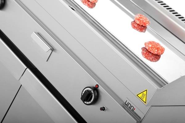 Gasgrillplatte – CHROM - 1100x650x320/880 mm - 12 kW